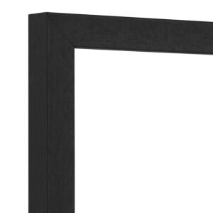 Fotolijst - Zwart - Vierkant profiel met zichtbare houtnerf, 25x25cm