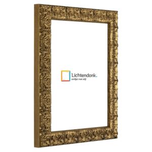 Fotolijst goud barok, 18x18cm