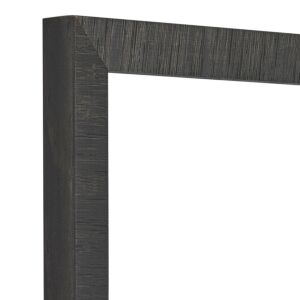 Fotolijst - Zwart - Schuin profiel met houtnerf structuur, 18x18cm