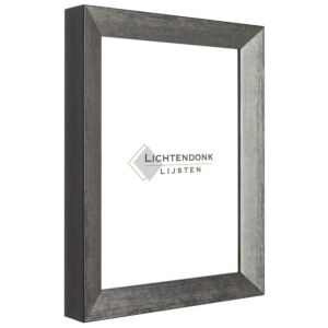 Fotolijst - Zilver - Zwart gestreept, 30,5x91,5cm