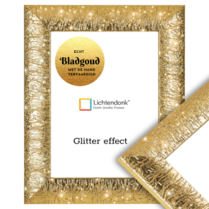 Fotolijst – Glitter Gold Leaf, 50x70cm