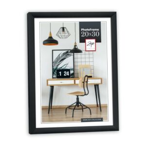 Kunststof Wissellijst - Basic Frame - Zwart, 13x18cm