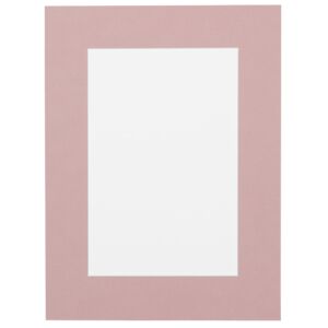 Passe-partout - Roze met witte kern, 14,8x21cm(a5)