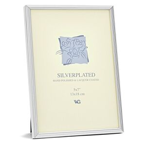 Silverplated Fotolijst - Florence - Ribbel